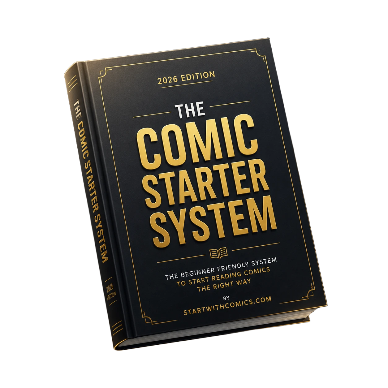 The Comic Starter System premium PDF guide cover