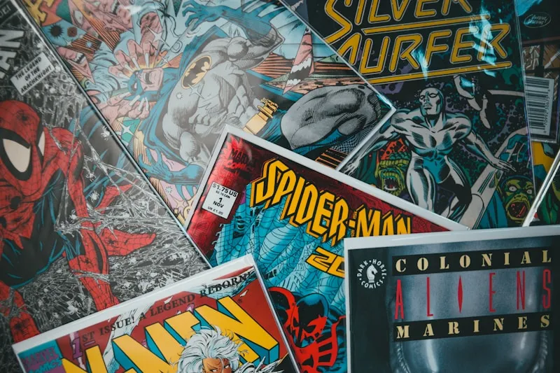 Comic books image